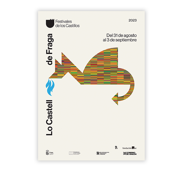 cartel Fraga Festivales de los Castillos y Puerta al Mediterraneo 2023