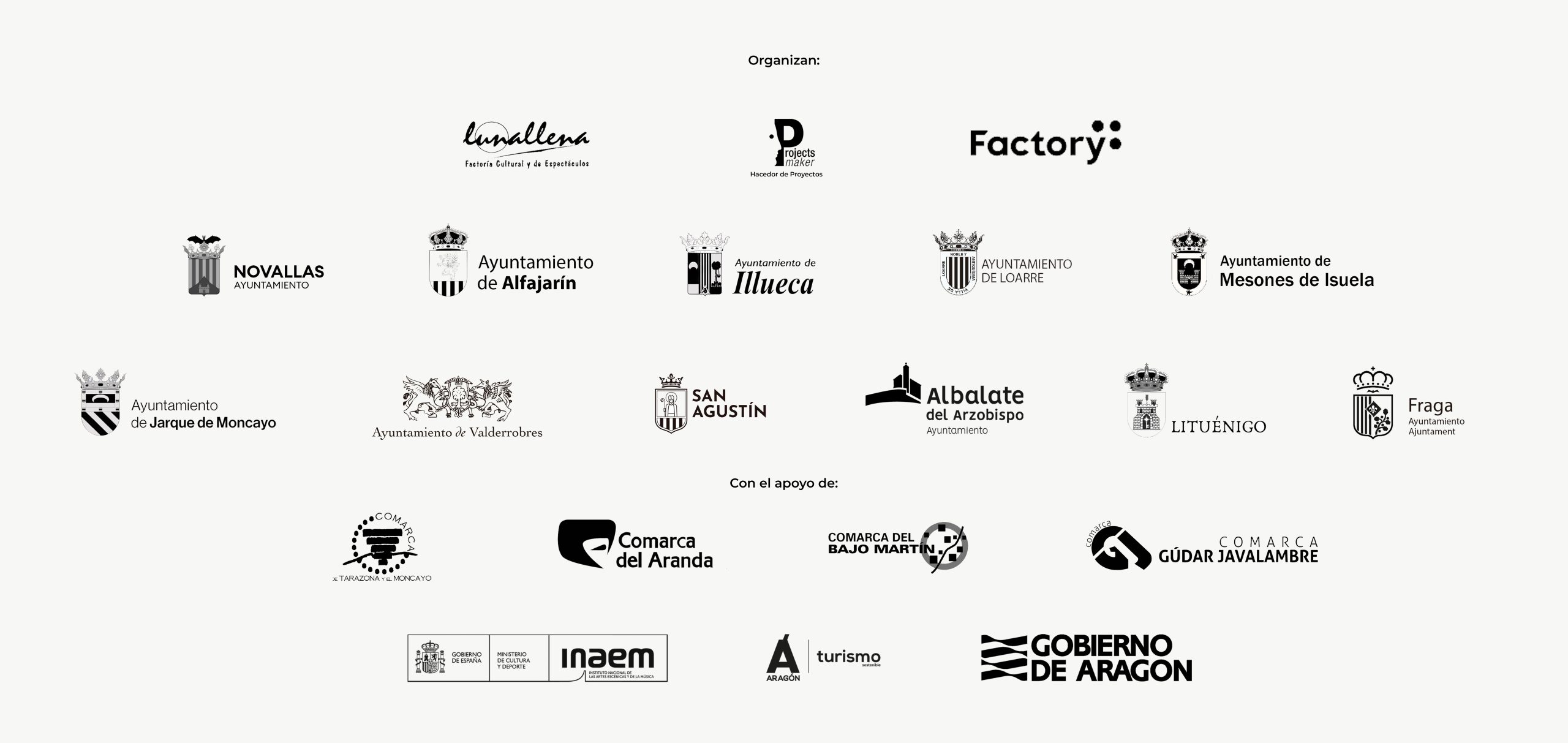 logos Festival de los Castillos edición 2026